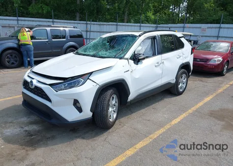 2020 Toyota Rav4 Hybrid Xle z USA, uszkodzony, nr VIN 4T3R6RFV8LU003340
